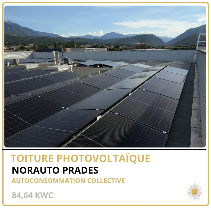 NORAUTO PRADES — Prades (66), 84,64 kWc
