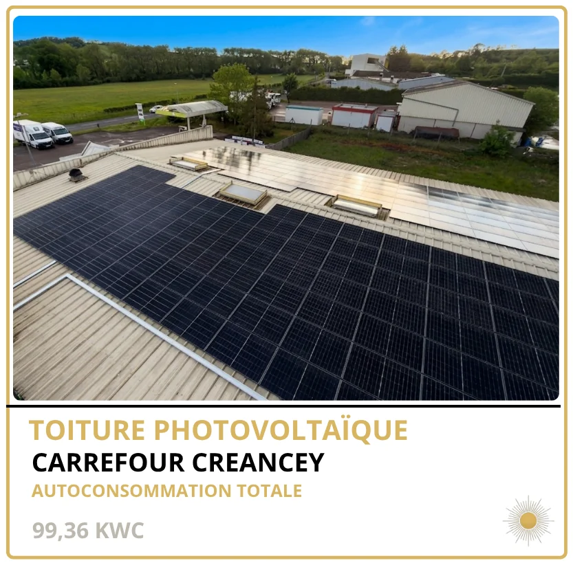 CARREFOUR CRÉANCEY — Créancey (21), 99,36 kWc