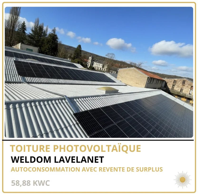 WELDOM LAVELANET — Lavelanet (09), 58,88 kWc