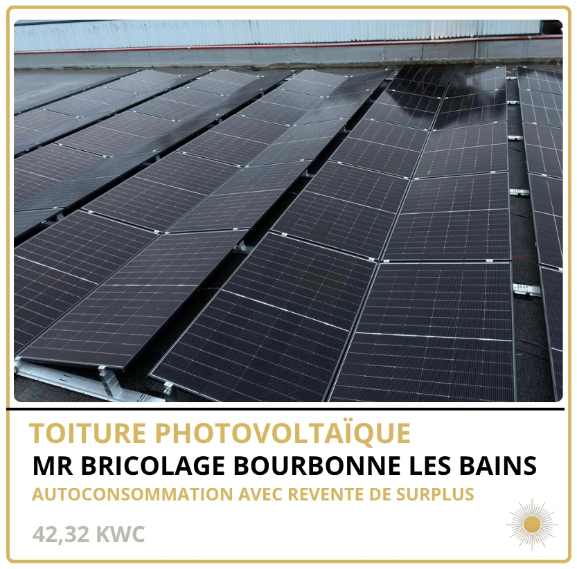 MR BRICOLAGE BOURBONNE LES BAINS — Bourbonne-les-Bains (52), 42,32 kWc