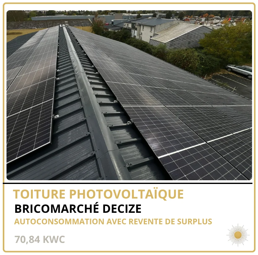 BRICOMARCHÉ DECIZE — Decize (58), 70,84 kWc