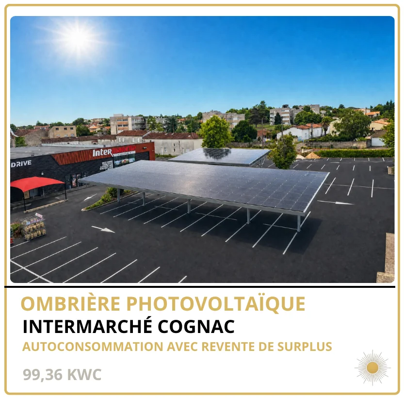 INTERMARCHÉ COGNAC — Cognac (16), 99,36 kWc