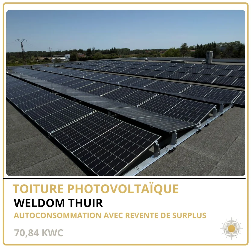 WELDOM THUIR — Thuir (66), 70,84 kWc
