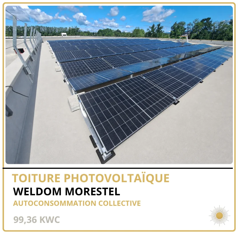 WELDOM MORESTEL — Morestel (38), 99,36 kWc