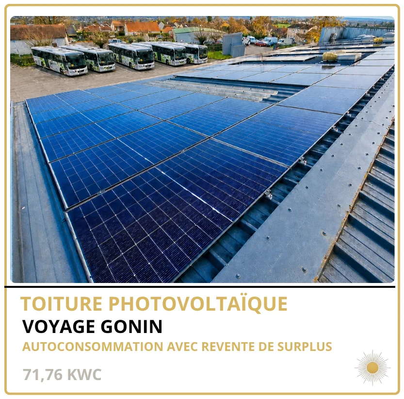 VOYAGE GONIN — Saint-Léger-des-Vignes (58), 71,76 kWc