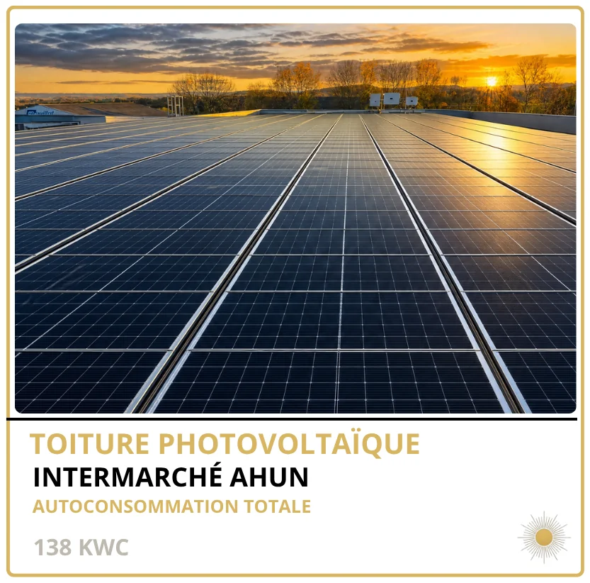 INTERMARCHÉ AHUN — Ahun (23), 138 kWc