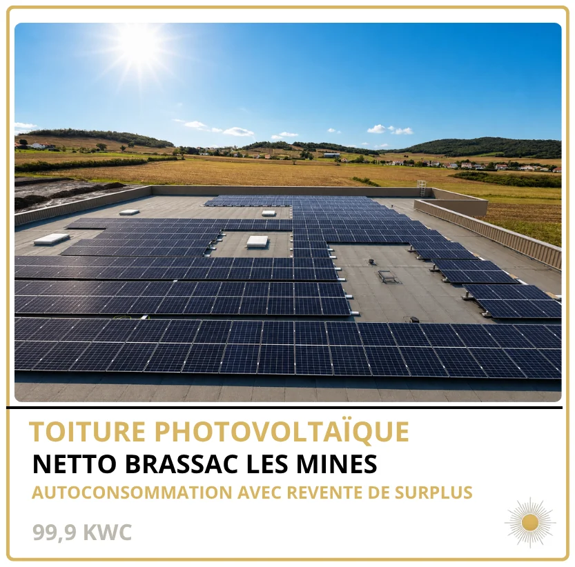 NETTO BRASSAC LES MINES — Brassac-les-Mines (63), 99,9 kWc