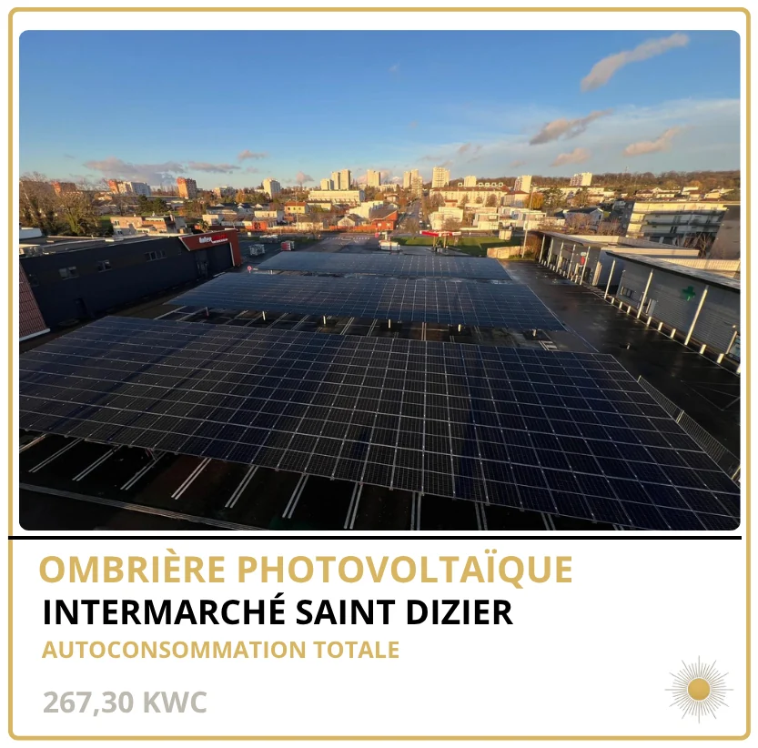INTERMARCHÉ SAINT DIZIER — Saint-Dizier (52), 267,30 kWc