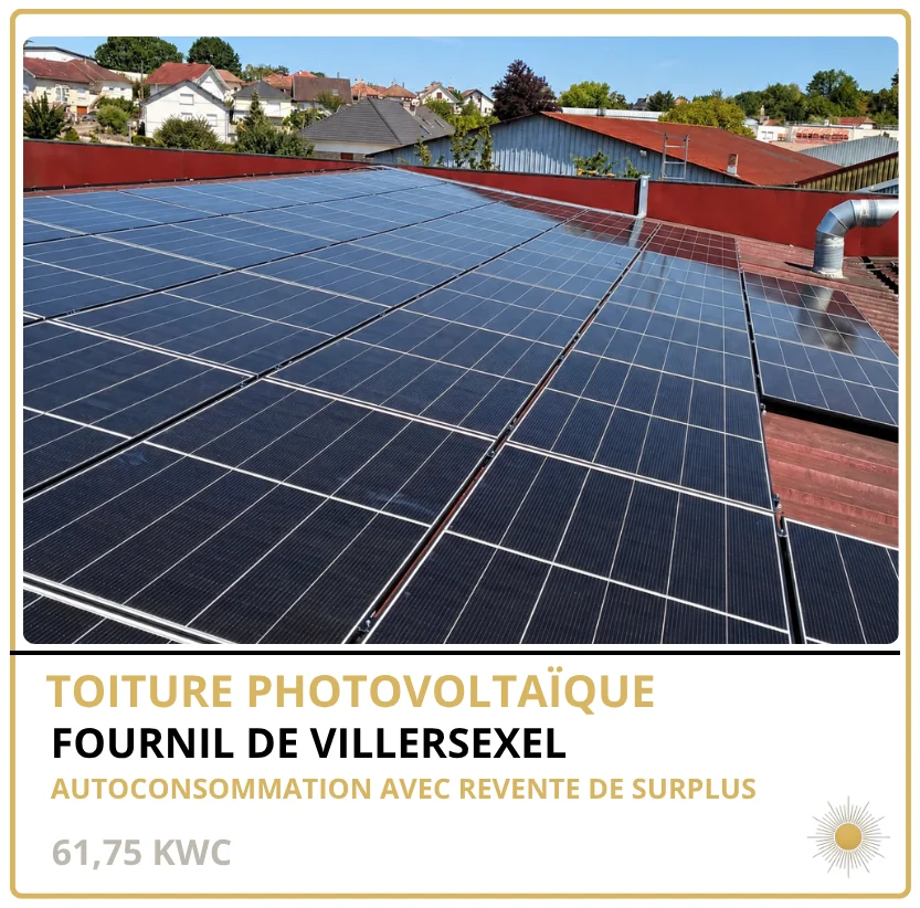 FOURNIL DE VILLERSEXEL — Villersexel (70), 61,75 kWc