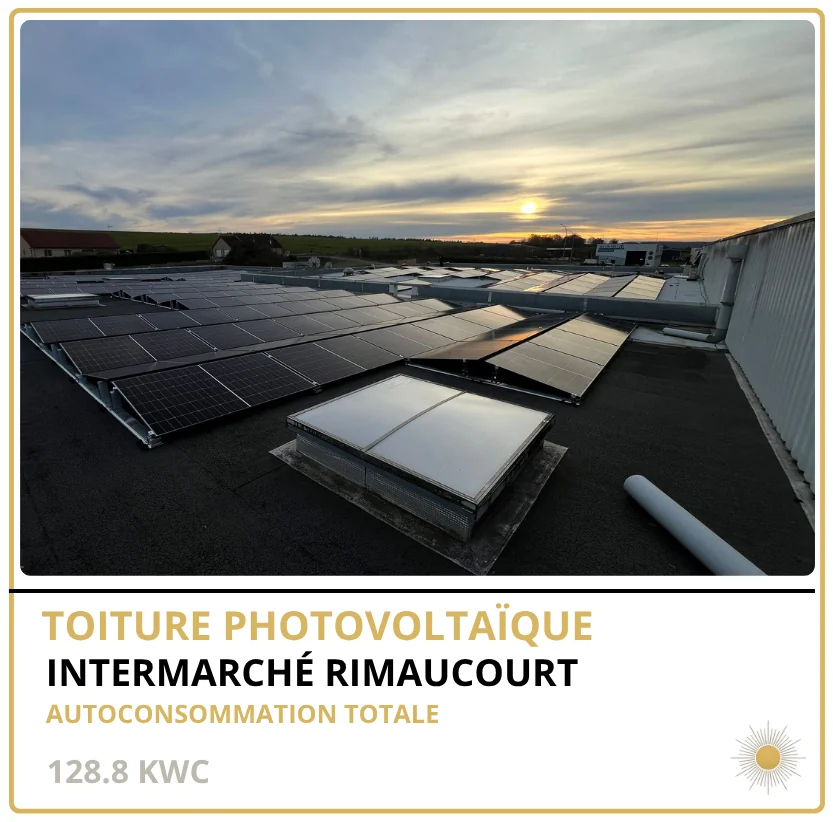 INTERMARCHÉ RIMAUCOURT — Rimaucourt (52), 128,8 kWc