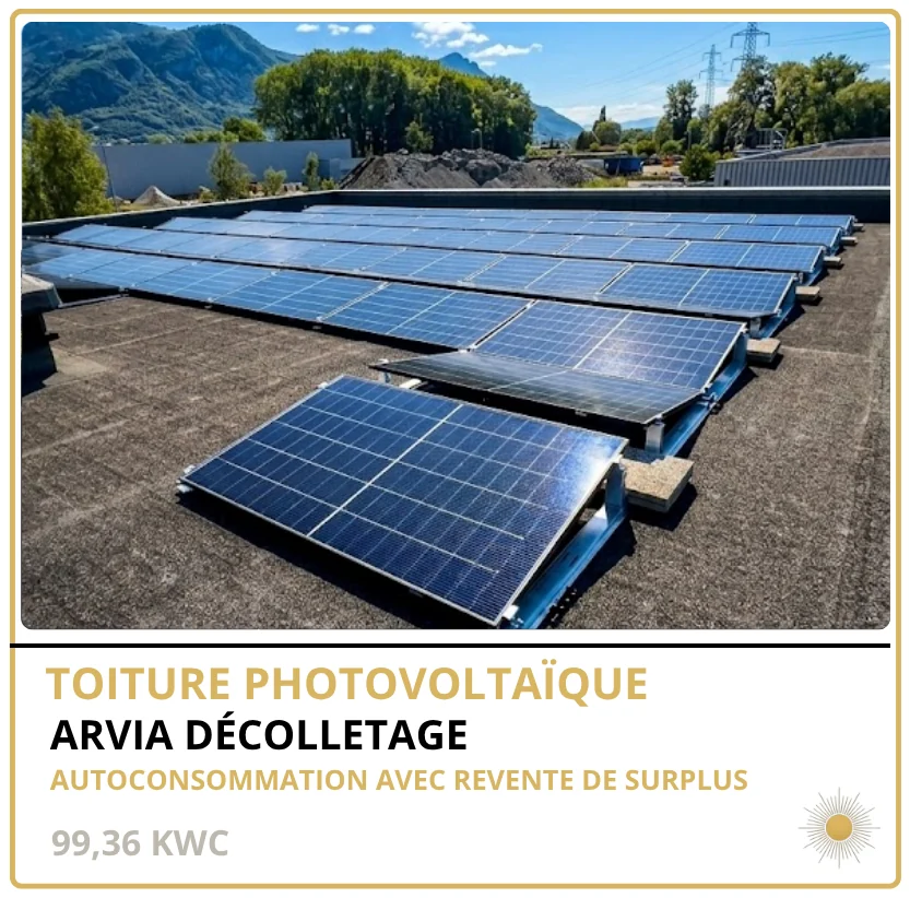 ARVIA DÉCOLLETAGE — Scionzier (74), 99,36 kWc